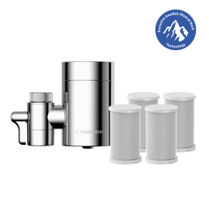 Zestaw roczny Filtr do wody na kran TAPP Water EcoPro Chrome SMR 