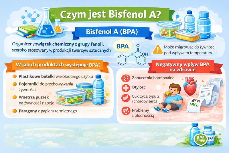 infografika czym jest bisfenol A